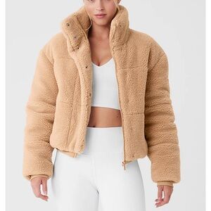 Alo Sherpa Snow Angel Puffer Jacket
